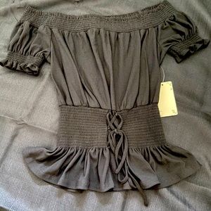 Off the shoulder top